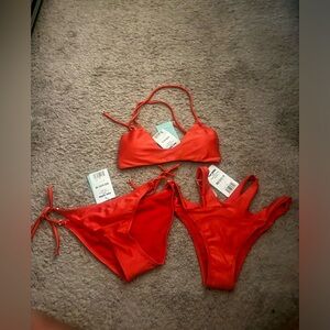 Red Bikini Set
